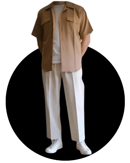Men half sleeve shirt