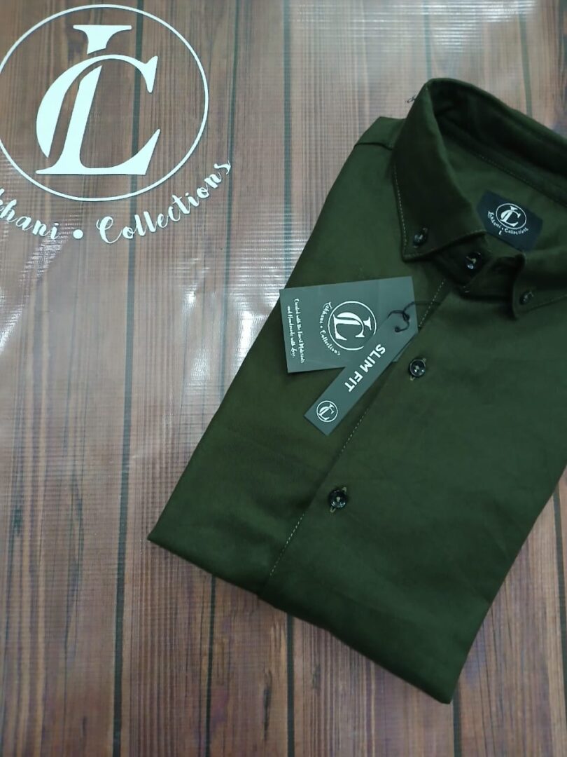 Casual Shirt Dark Green